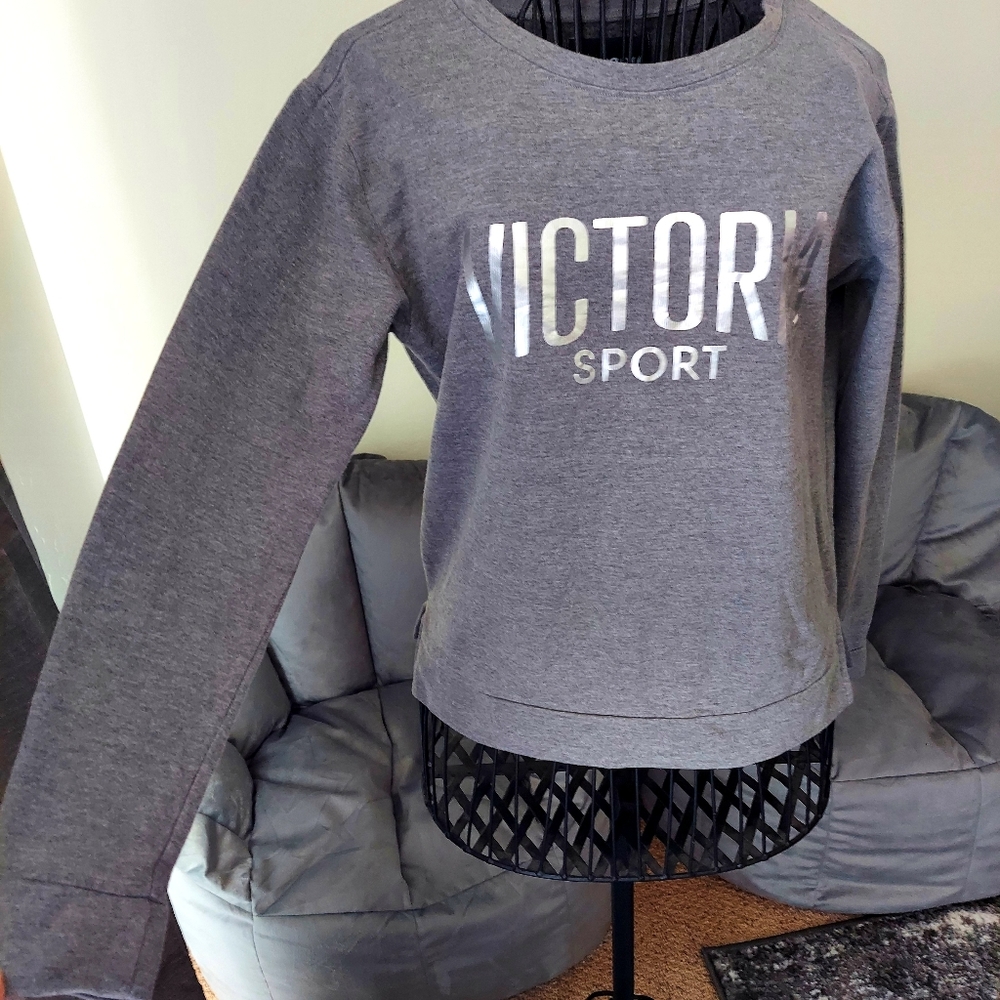 Gray Sweatshirt, Victoria Sports by VS size Medium